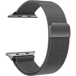 Ksix Metal Λουράκι Μεταλλικό Black (Apple Watch 38 / 40 / 41 / 42mm)