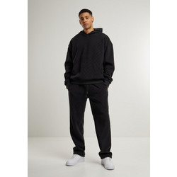 Urban Classics Ανδρικό Παντελόνι Φόρμας Μαύρο TB6771-00007