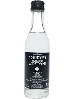 Tsipouro Apostolakis Τσίπουρο χωρίς Γλυκάνισο 40% 50ml