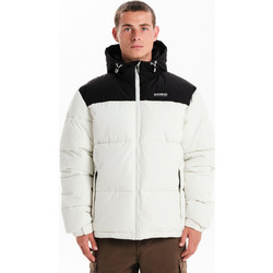 Basehit Ανδρικό Μπουφάν Χειμωνιάτικο Puffer Λευκό 242.BM101.15
