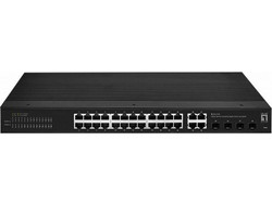 LevelOne IGS-2128 Managed L2 Switch με 24 Θύρες Ethernet 1000Mbps και 4 SFP θύρες
