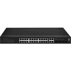 LevelOne IGS-2128 Managed L2 Switch με 24 Θύρες Ethernet 1000Mbps και 4 SFP θύρες