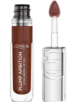 L'Oreal Paris Plump Ambition Hyaluron 510 La Nuit Sparkle Lip Oil με Χρώμα 5ml
