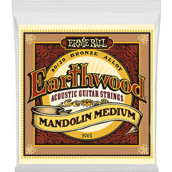 Ernie Ball 2065 Earthwood 10-036 Σετ 6 Χορδές Ηλεκτρικής Κιθάρας 80/20 Bronze 10-36" Medium Tension