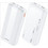 Wekome WP-87 Power Bank 20000mAh με 2 Θύρες USB-A & Θύρα USB-C White