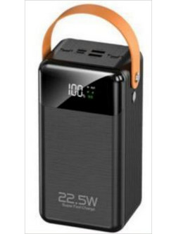PD121 Power Bank 6000mAh 22.5W με 2 Θύρες USB-A & Θύρα USB-C Quick Charge 3.0 & Power Delivery Black