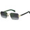 David Beckham DB7109/S PEFNU Ανδρικά Γυαλιά Ηλίου Τετράγωνα Κοκάλινα Μαύρα με Μαύρο Φακό