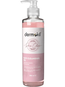 Dermokil Pure Clean Ενυδατικό Gel Καθαρισμού Προσώπου για Ακμή 300ml