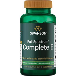 Swanson Full Spectrum Complete E 60 Μαλακές Κάψουλες
