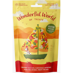 Wonderful World Of Treats Veggie Pizza 50gr