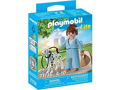 Playmobil My Life Μοντέρα Κοπέλα με Σκυλί Δαλματίας για 4-10 Ετών 71736