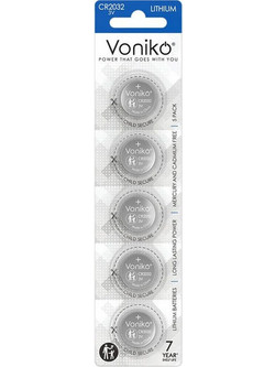 Voniko CR2032 5τμχ