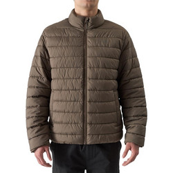 4F Ανδρικό Μπουφάν Χειμωνιάτικο Puffer Καφέ 4FWSS25TDJAM538-80S