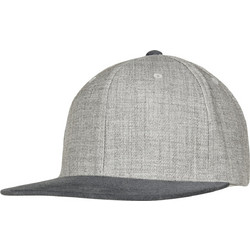 Flexfit Ανδρικό Καπέλο Jockey Snapback Υφασμάτινο Γκρι 6089VM-01536