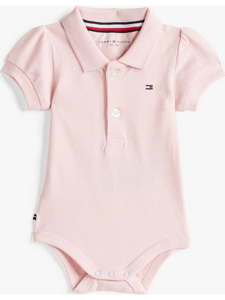Tommy Hilfiger Φορμάκι Κοντομάνικo για Κορίτσι Ροζ KN0KN01984-TH3