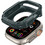 Spigen Rugged Armor Θήκη Σιλικόνης για Apple Watch Ultra 49mm Πράσινη