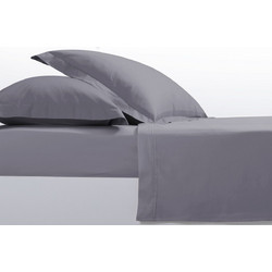 Nef-Nef Σεντόνι King Size Βαμβακοσατέν με Λάστιχο 180x200+35 Elements 24 Graffite