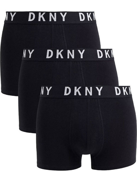 DKNY Ανδρικά Μποξεράκια Σετ 3Pack Μαύρα US61797