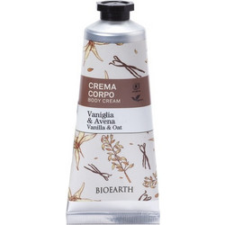 Bioearth Vanilla & Oat Ενυδατική Κρέμα Σώματος 75ml
