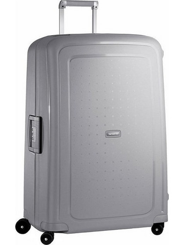 Samsonite S'cure 59244-1776 Βαλίτσα Μεγάλη 81x55x35cm με 4 Ρόδες Ασημί