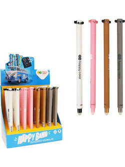Happy Color Animals Στυλό Gel που Σβήνει 0.5mm Μπλε HK104