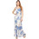 Guess Adle Maxi Καλοκαιρινό Φόρεμα για Γάμο / Βάπτιση Λευκό W5GK10WF1T2-P7WQ