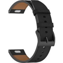 Techsuit W073 Λουράκι Δερμάτινο Black (Universal 22mm)
