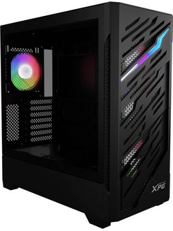 Adata Starker Air BTF Black Gaming Midi Tower Κουτί Υπολογιστή RGB με Πλαϊνό Παράθυρο