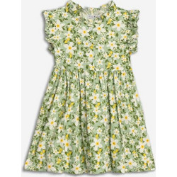 Funky Παιδικό Φόρεμα Floral Πράσινο 125-729117-1