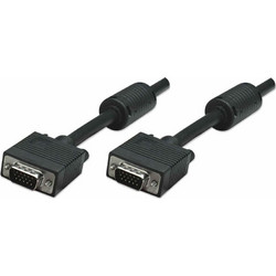 Manhattan 317757 Καλώδιο VGA Male to VGA Male 1.8m