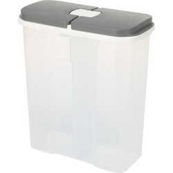 Storage Box Δοχείο Φαγητού Πλαστικό 2.85lt Διαφανές Μπεζ