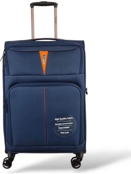 Diplomat Venice ZC6101 Βαλίτσα Μεσαία 68x43x30cm με 4 Ρόδες Μπλε