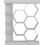Hanah Home Sueno Βιβλιοθήκη 140x29.6x177.4cm 322RTC1110