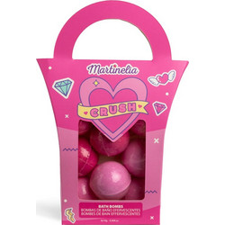 Martinelia Crush Pink Bath Bombs 8x15gr