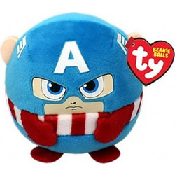 Ty Beanie Balls Marvel Captain America 42562