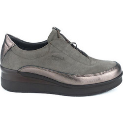 Boxer Γυναικεία Sneakers Flatforms Γκρι 52922-30-224