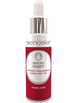 Tecnoskin Expert Overnight Skin Renewal Global Anti-Age Αντιγηραντικό Serum Προσώπου για Σύσφιξη με Ρετινόλη