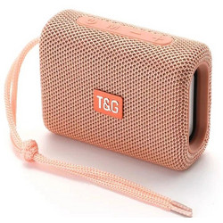 T&G TG-313 Ηχείο Bluetooth 5W Ροζ Χρυσό