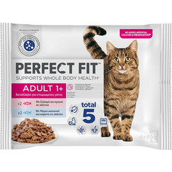Perfect Fit Adult Sterilised with Salmon & Ocean Fish 4x85gr
