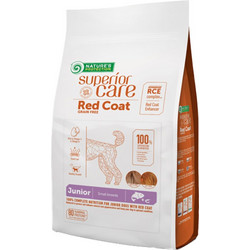 Nature's Protection Superior Care Red Coat Grain Free Junior Small Breeds with Salmon 1.5kg