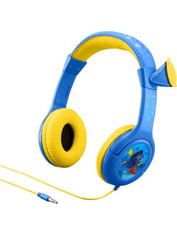 eKids Finding Dory Ενσύρματα Παιδικά Ακουστικά On Ear Μπλε Κίτρινα