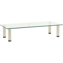 vidaXL Έπιπλο Τηλεόρασης Γυάλινο N / A Μ80xΠ35xΥ17cm 322766