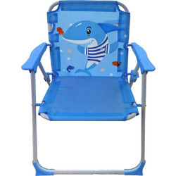 SUMMERtiempo Shark Παιδικό Καρεκλάκι Παραλίας Μπλε 623228