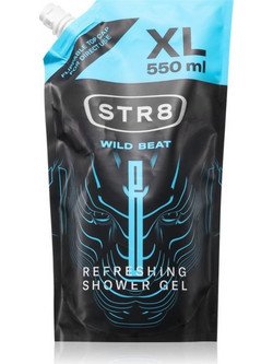STR8 Wild Beat Ανδρικό Αφρόλουτρο σε Gel Refill 550ml
