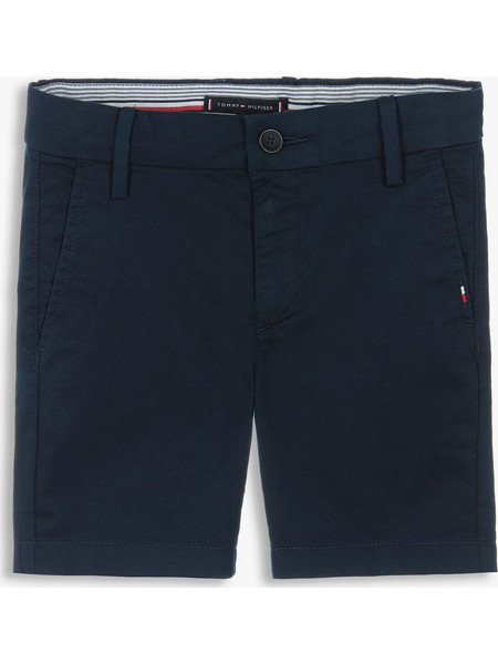 Tommy Hilfiger Παιδική Βερμούδα Chino Navy Μπλε KB0KB09641-C1G