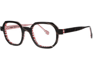 Lafont Pixel 1098 Ανδρικός Σκελετός Γυαλιών Οράσεως Κοκάλινος Μαύρος
