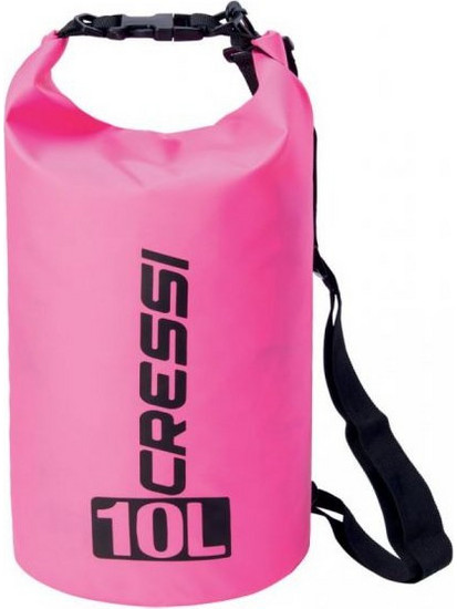 Cressi XUA928410 Στεγανός Σάκος Ώμου 10lt Ροζ