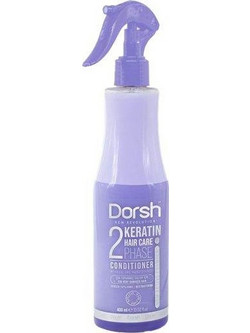 Dorsh Keratin 2 Phase Leave In Conditioner Spray για Επανόρθωση 400ml