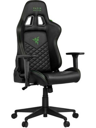 Razer Tarok Natrix Καρέκλα Gaming Δερματίνης με Ρυθμιζόμενα Μπράτσα Μαύρη