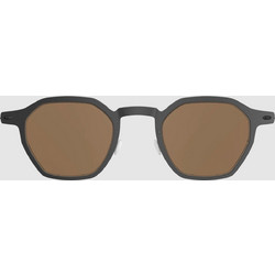 Lindberg 8343 D16 Ανδρικά Γυαλιά Ηλίου Τετράγωνα Κοκάλινα Καφέ με Καφέ Φακό
